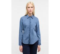 ETERNA - Bluse Real Indigo Langarm dark indigo - Gr. - 40