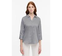 ETERNA - Bluse Satingewebe 3/4-Arm schwarz - Gr. - 50