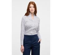 ETERNA - Bluse Satingewebe Langarm off-white - Gr. - 48