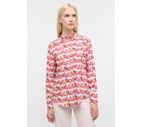 ETERNA REGULAR FIT Langarm Bluse rosa satin print 7689-50-D247 50