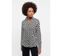 ETERNA - Bluse Satingewebe Langarm schwarz - Gr. - 38/Langarm