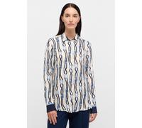 ETERNA - Bluse Viskose Langarm blau - Gr. - 42/Langarm