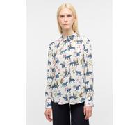 ETERNA REGULAR FIT Langarm Bluse beige viskose print 7684-19-D352 48