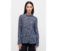 Hemdbluse ETERNA "REGULAR FIT", Damen, Gr. 42, navy, 98% Baumwolle, 2% Metall, Blusen Hemdbluse (54789131-42) navy