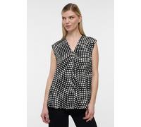 ETERNA - Bluse Viskose ohne Arm schwarz - Gr. - 42/ohne Ärmel