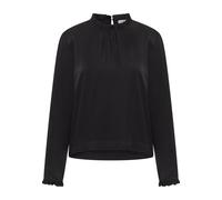 ETERNA Blusen - Eterna Bluse 5270 D397 - Elegante Satin-Stretch-Bluse mit femininer Note schwarz - Gr. - 36