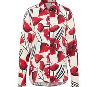 ETERNA Blusen - Eterna Bluse mit floralem Mohnblumen-Print - Stilvoll & modern | Bluse 7750 D247 rot druck - Gr. - 40