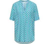 ETERNA Blusen - Print-Tunika | 7638 H931 blau mehrf. - Gr. - 34