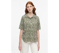 ETERNA Blusen - Schlupfbluse mit sommerlichem Print - Loose Fit von ETERNA grün Druck - Gr. - 38