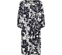 ETERNA Blusen - Sommer-Liebling mit Statement-Print - Blusenkleid mit Flowerpower | Bluse 7174 R343 schwarz Druck - Gr. - 42