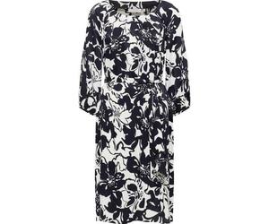 ETERNA Blusen - Sommer-Liebling mit Statement-Print - Blusenkleid mit Flowerpower | Bluse 7174 R343 schwarz Druck - Gr. - 42