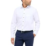 ETERNA Comfort Fit Cover Hemd Langarm Blickdicht Twill weiß Größe 40