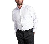 Langarmhemd ETERNA "COMFORT FIT", Herren, Gr. 47, Normalgrößen, weiß, Twill, 100% Baumwolle, normal, Manschette, Hemden, NON IRON (bügelfrei) (62468642-47) weiß