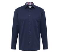 ETERNA COMFORT FIT COVER SHIRT Langarm Hemd marine twill 8824-19-E15K 43 65
