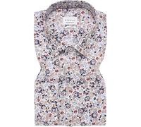ETERNA Comfort Fit Hemd beige/braun, Bedruckt
