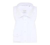 ETERNA Comfort Fit Hemd Business-Hemd Männer Baumwolle Langarm-Hemd Anzughemd Kent-Kragen bügelfrei Kombimanschetten unifarben (DE/NL/SE/PL, Kragenweite, 43, Regular, Regular, Weiß F2)