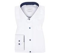 ETERNA Comfort Fit Hemd Business unifarben (DE/NL/SE/PL, Kragenweite, 45, Regular, Regular, weiß 01)