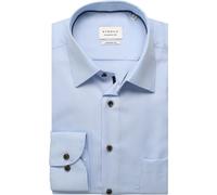 ETERNA Comfort Fit Hemd himmelblau, Strukturiert
