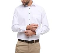 ETERNA Comfort Fit Hemd Langarm New Kent Kragen weiß Größe 41