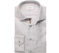 ETERNA Comfort Fit Hemd super langer Arm blau