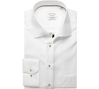 ETERNA Comfort Fit Hemd weiss, Strukturiert