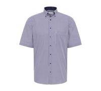 ETERNA COMFORT FIT Kurzarm Hemd dunkelblau kariert popeline 8913-16-K146 40 65