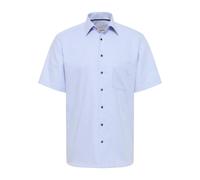 ETERNA COMFORT FIT Kurzarm Hemd meerblau hahnentritt 1181-63-K181 50 65