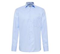 ETERNA - Comfort Fit: Langarmhemd blau - Gr. - 49
