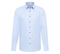 ETERNA COMFORT FIT Natural Stretch Langarm Hemd hellblau dobby 2132-12-E181 - Dynamic Cotton 41 65