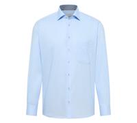ETERNA COMFORT FIT Natural Stretch Langarm Hemd himmelblau popeline 1082-11-E15K - Dynamic Cotton 43