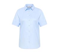ETERNA Bluse Cover Shirt Modern Classic Twill Kurzarm Regular Fit Hellblau Gr. 40