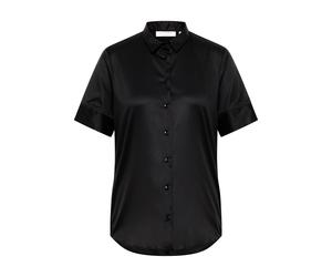 ETERNA Cover Shirt Regular Fit Bluse Kurzarm schwarz