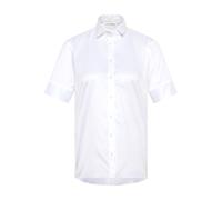ETERNA Regular Bluse Halbarm Hemdkragen Blickdicht weiß