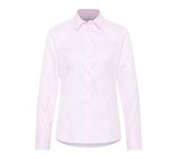 ETERNA LANGARM BLUSE MODERN CLASSIC COVER SHIRT TWILL ROSA UNIFARBEN 36