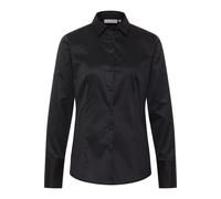 ETERNA Cover Shirt Regular Fit Bluse schwarz, Einfarbig