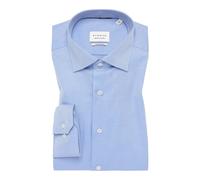 ETERNA - Cover Shirt Twill Langarm blau - Gr. - 48