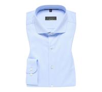 SUPER SLIM Cover Shirt in hellblau unifarben 43 hellblau