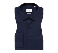 ETERNA - Cover Shirt Twill Langarm navy - Gr. - 44