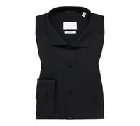 SUPER SLIM Cover Shirt in schwarz unifarben 37 schwarz