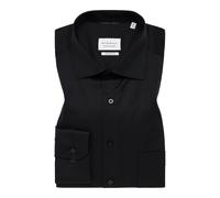 ETERNA Comfort Fit Cover Hemd Langarm Blickdicht Brusttasche schwarz