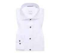 ETERNA - Cover Shirt Twill Langarm weiß, 40/Langarm - 65cm