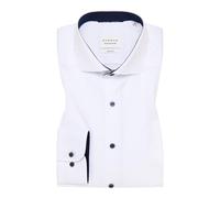 Eterna Herren Long Sleeve Slim Fit Cover Shirt Twill White Uni Hemd, weiß, 42