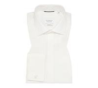 eterna Mode Cover Shirt Modern Fit Langarm New Kentkragen Unifarben Beige Größe 42