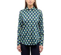 ETERNA Damen Printbluse Regular FIT 1/1 grün 44_D_1/1