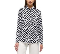 ETERNA Damen Printbluse Regular FIT 1/1 schwarz 40_D_1/1
