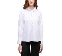 Eterna - Signature Shirt Bluse Popeline Langarm weiß, 42/Langarm