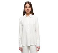 Hemdbluse ETERNA "REGULAR FIT" Gr. 48, weiß (off, weiß) Damen Blusen (74452310-48) off, weiß