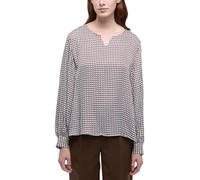 Schlupfbluse ETERNA "REGULAR FIT", Damen, Gr. 44, braun, 100% Viskose, casual, Blusen (41088703-44) braun