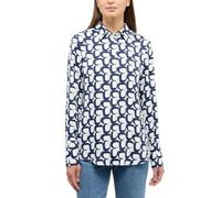 ETERNA - Bluse Viskose Langarm navy, 44/Langarm