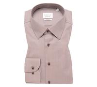 MODERN FIT Hemd in beige strukturiert 45